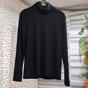 Banana Republic Black Turtleneck Top